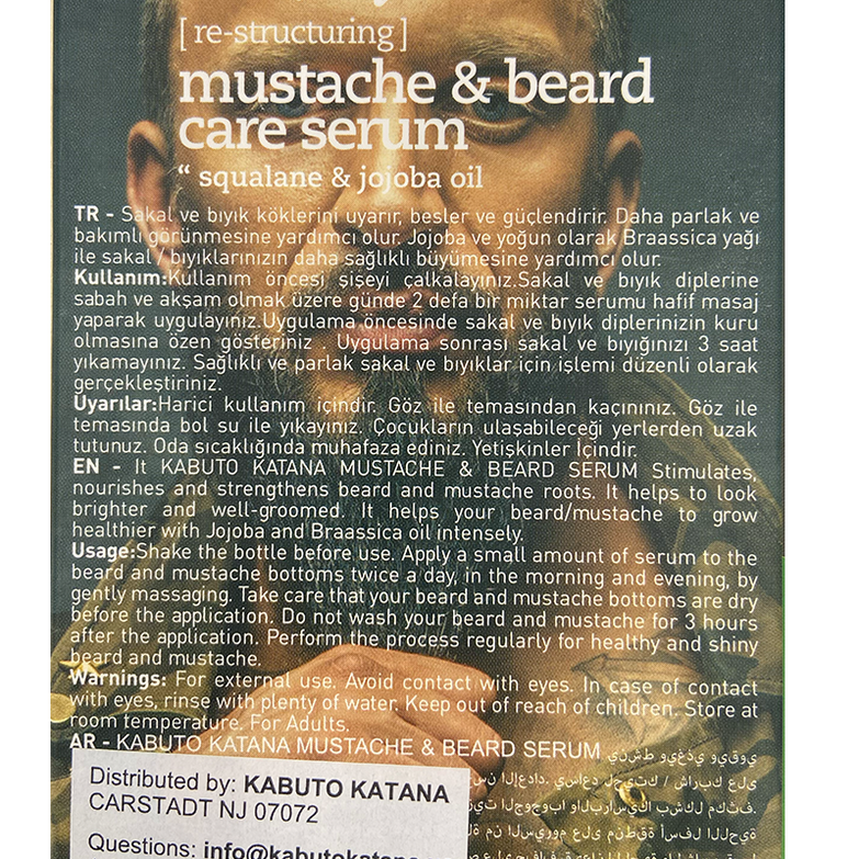 Serum Bigote & Barba 85ml