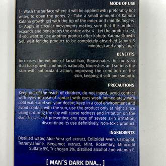 Growth Gel For Beard And Mustache